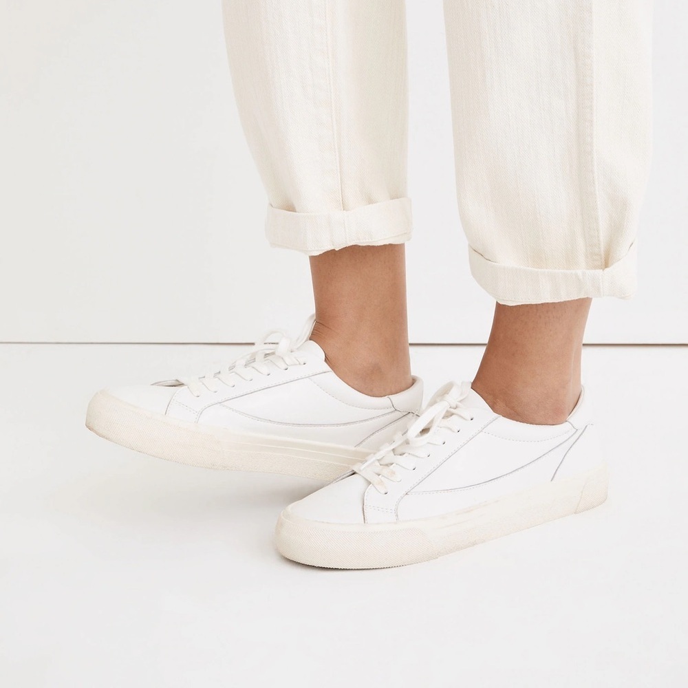 Madewell Sidewalk Leather Low-Top Sneakers​ - Picture 4 of 8